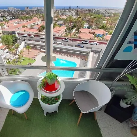 Traumhafte Mit Panoramablick Und Pool By Casas Cocodrilo Lägenhet