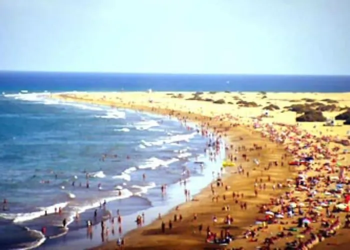Traumhafte Mit Panoramablick Und Pool By Casas Cocodrilo Apartamento Playa del Inglés